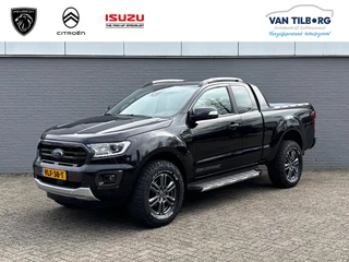 Hoofdafbeelding Ford Ranger Ford Ranger 2.0 EcoBlue Wildtrak Supercab | Wildtrak Rollertop | Trekhaak | BF Goodrich / All Terrain banden