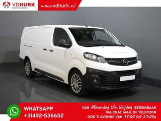 Opel Vivaro 2.0 CDTI 150 pk L3 Carplay/ Stoelverw/ PDC V+A/ Cruise/ 2.5T trekvermogen