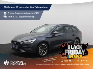 SEAT Leon Sportstourer FR Business Intense 1.4 TSI e-Hybrid 204pk DSG Automaat Trekhaak, Adaptive cruise control, Elektrische achterklep, Navigatie, Parkeer assistent, Stoelverwarming, LED verlichting, Achteruitrijcamera, Parkeersensoren