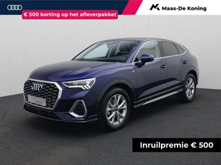 Audi Q3 Sportback 35 TFSI/150PK S Line · Apple/Android Car Play ·  Adaptive Cruise Control · Leder/Alcantara · Stoelverwarming · Garantie tot oktober 2029 of 100.000km