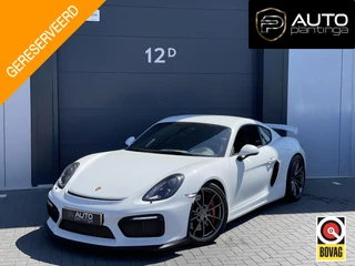 Porsche Cayman GT4 3.8 385PK | NL AUTO | DEALERONDERHOUDEN! | NIEUWSTAAT | GT4 | Handbak | Bomvol |