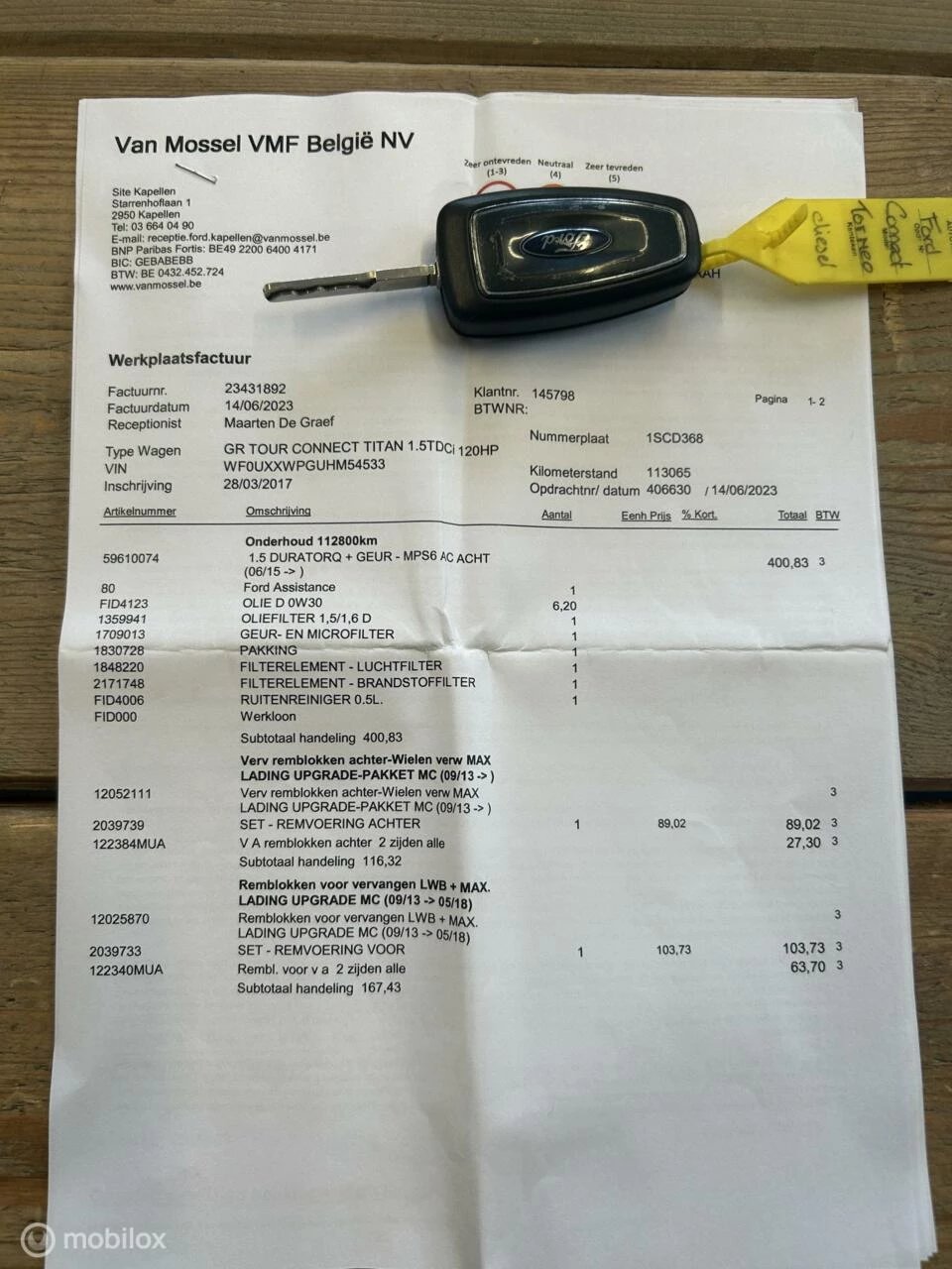 Hoofdafbeelding Ford Tourneo Connect