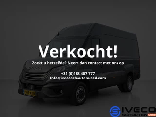 Iveco Daily 40C18V A8 Cruise control • Dubbellucht • Automaat • W3520L L3H2 • 3.0L 176pk • Trekhaak • BPM-vrij            Standplaats: Almkerk