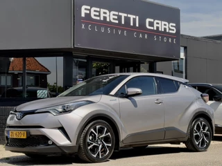 Hoofdafbeelding Toyota C-HR Toyota C-HR 1.8 HYBRID AUT INTRO SPORT-LEDER NAVI CAMERA AIRCO LED LMV PDC