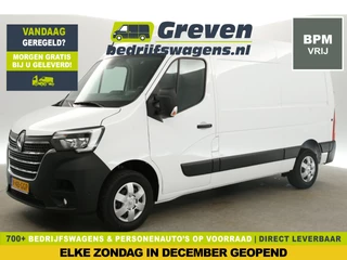 Renault Master T35 2.3 dCi 135 L2H2 NIEUW | BPM Vrij | Airco Camera Cruise LED Navi PDC 3 Persoons Trekhaak