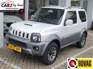 Hoofdafbeelding Suzuki Jimny Suzuki Jimny 1.3 EXCLUSIVE 4WD Trekhaak | Leder | Airco | Lichtmetalen velgen
