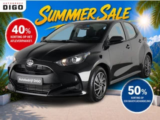 Hoofdafbeelding Toyota Yaris Toyota Yaris 1.5 HYBRID BLACKSTYLE AUTOMAAT GARANTIE 3-2035 ! CARPLAY NAVI. CAMERA.ADAPTIVE CRUISE.