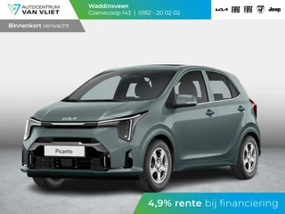Kia Picanto 1.0 DPI DynamicLine ANWB Private Lease v.a. € 269,- | Automaat | MY25 | Navi | Airco | Cruise | Camera | Apple Carplay |