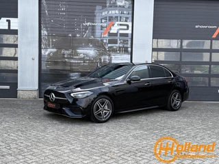 Hoofdafbeelding Mercedes-Benz C-Klasse Mercedes C-klasse 300e AMG|MEMORY|360|STOELVERW.|CARPLAY