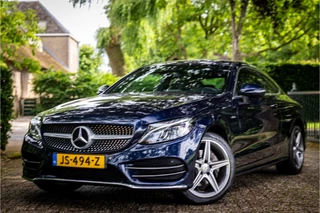 Mercedes-Benz C-Klasse Coupé 180 AMG Line Camera LED Dode Hoek