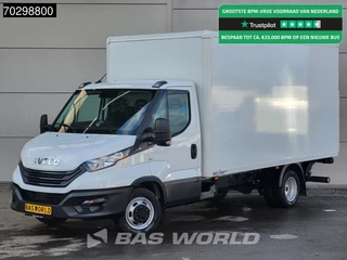 Iveco Daily 35C16 Laadklep Dubbellucht Bakwagen 160PK Airco Euro6 Meubelbak Koffer Airco