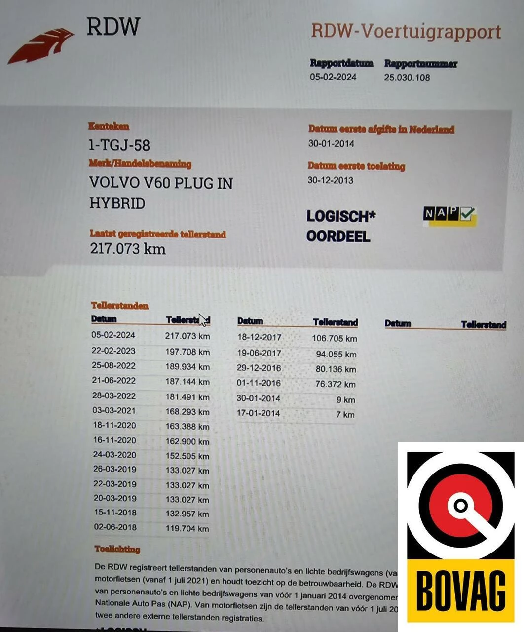 Hoofdafbeelding Volvo V60