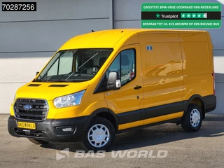 Ford Transit 130pk L2H2 Airco Cruise Trekhaak Parkeersensoren Werkplaatsinrichting Euro6 L2 11m3 Airco Trekhaak Cruise control