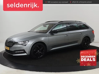 Skoda Superb 1.4 TSI iV Sportline | Trekhaak | 360 Camera |  Achterbankverwarming | Adaptive cruise | Alcantara | Matrix LED | Carplay | Keyless | Sportstoelen | Memory | Navigatie | Stuurverwarming | PHEV | Plug In