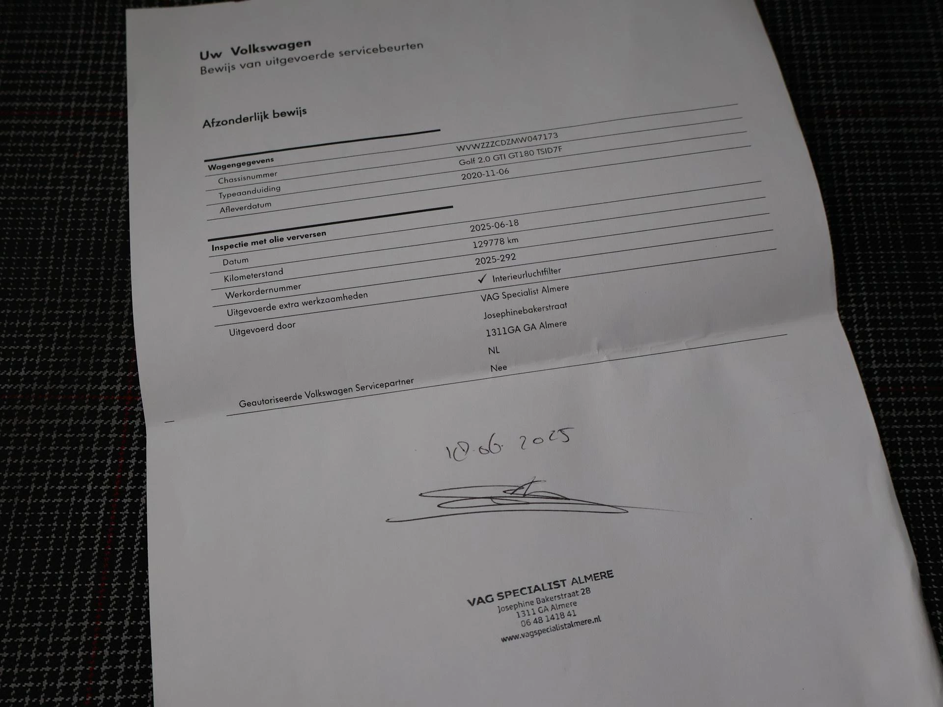 Hoofdafbeelding Volkswagen Golf