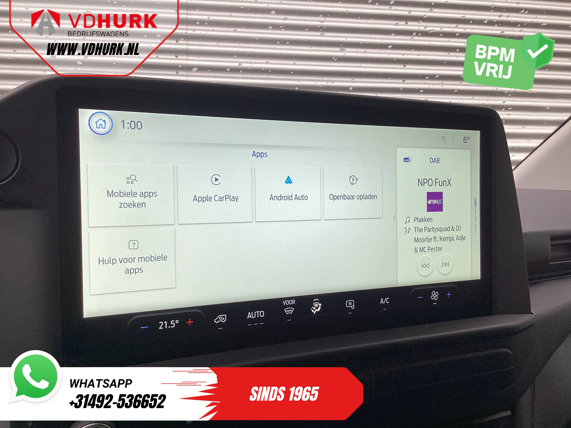 Hoofdafbeelding Ford E-Transit Custom