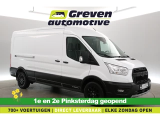 Ford Transit 350 2.0 TDCI L3H2 170PK Trail | Airco | 2800kg Trekgew. | Trekhaak | Adap. Cruise | Camera | 3 Zits | Parkeersens.