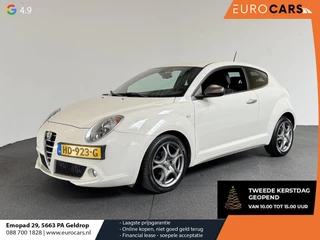 Alfa Romeo MiTo 0.9 TwinAir Racer Navigatie Climate Control Licht Metalen Velgen
