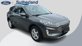 Hoofdafbeelding Ford Kuga Ford Kuga 2.5 PHEV Titanium X Zuid | Weg/Uitklapbare Trekhaak (Elektrisch bedienbaar) | Adaptive cruise control | Winter Pack | Dodehoeksensoren | Bang&Olufsen | Head up Display | Half leder bekleding | 1.500 kg trekgewicht