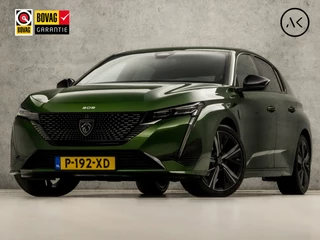 Hoofdafbeelding Peugeot 308 Peugeot 308 1.2 PureTech GT Sport Automaat (APPLE CARPLAY, GROOT NAVI, LEDER/ALCANTARA, STUUR/STOELVERWARMING, 360 CAMERA, MEMORY SEATS, GETINT GLAS, KEYLESS, ADAPTIVE CRUISE, NIEUWSTAAT)