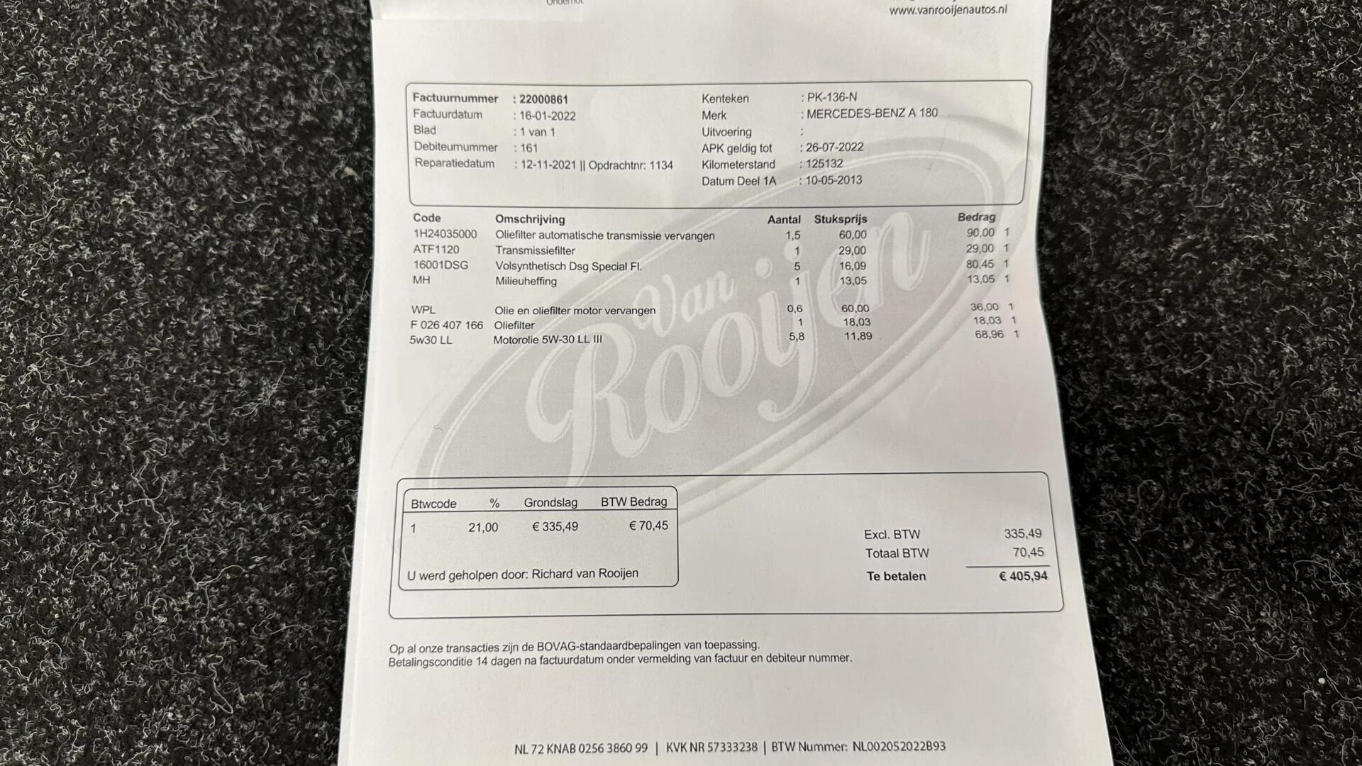 Hoofdafbeelding Mercedes-Benz A-Klasse