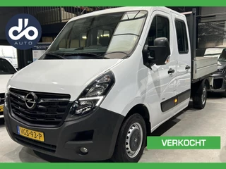 Opel Movano bestel 2.3 Turbo 135pk L2H1 Dubbel Cabine 7 PERSOONS I CLIMA I NAVI I OPENLAADBAK I ORG.NL + NAP