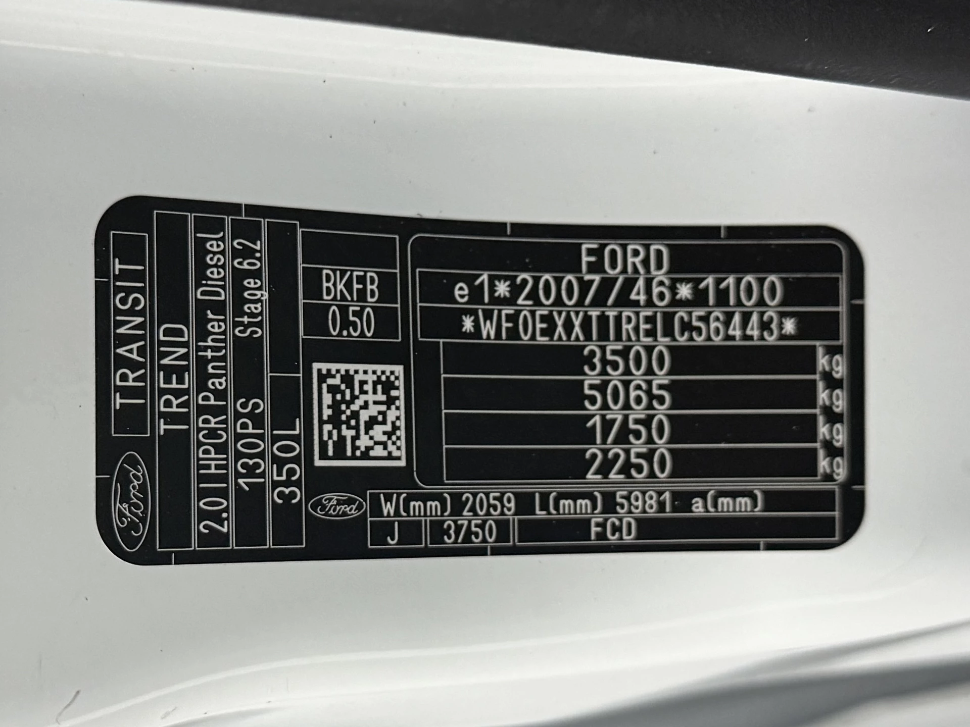 Hoofdafbeelding Ford Transit