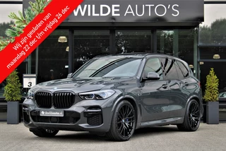 BMW X5 xDrive45e M-sport M-seats Pano SkyLounge 4-wielsturing Massage Carbon 22-inch Head-up Laser