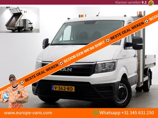 MAN TGE 5.180 2.0 177pk E6 L2H1 Kipper Dubbel Lucht Trekhaak 3500kg 06-2018