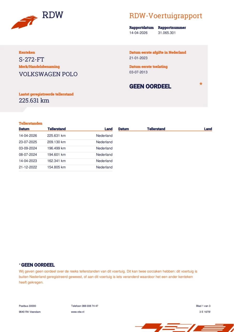 Hoofdafbeelding Volkswagen Polo