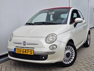 Fiat 500 C 0.9 TwinAir Rock bj 2011 Navi Leer Leuke Auto!