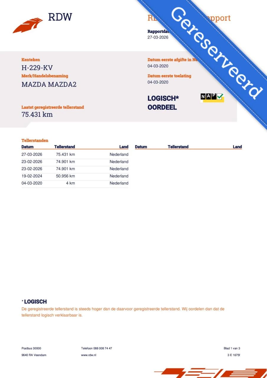 Hoofdafbeelding Mazda 2