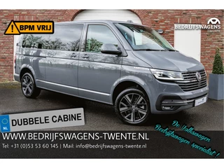 Hoofdafbeelding Volkswagen Caravelle Volkswagen Caravelle T6.1 2.0 TDI 204 PK DSG L2H1 A-Deuren DUB/CAB ACC | LED | Leder | Apple Carplay/ Android Auto | Privacy glass |