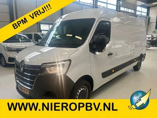 Hoofdafbeelding Renault Master Renault Master 2.3DCI L3H2 135PK Airco Navi Cruisecontrol Trekhaak 270 Graden Deuren Nieuw 4X Op Voorraad