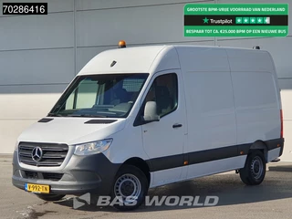 Mercedes Sprinter 314 CDI Automaat L2H2 Trekhaak Airco Cruise Camera Parkeersensoren MBUX CarPlay Standkachel Werkplaatsinrichting Euro6 L2 12m3 Airco Trekhaak Cruise control