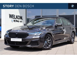 BMW 5 Serie 530e High Executive M Sport Automaat / Schuif-kanteldak / Laserlight / Achteruitrijcamera / Comfort Access / Stuurverwarming / Head-Up / Adaptief onderstel