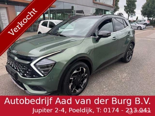 Sportage 1.6T PHEV GT PlusLine 265pk  65 km Volledig elektr. rijden hierna Hybride aandrijving , 19 inch Velgen , Priveglas,  Navigatie + Camera 360o  4x Stoel & Stuur verwarming , Led Verlichting , Trekhaak afneembaar