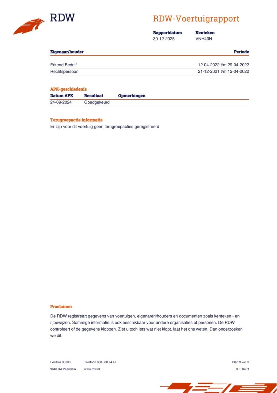 Hoofdafbeelding Volkswagen Transporter