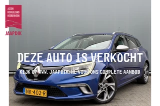 Renault Mégane Estate BJR 2017 1.6 206 PK TCe GT AUTOMAAT | SPORTSTOELEN | HEAD UP DISPLAY | CAMERA | 4-CONTROL | STOELVERWARMING