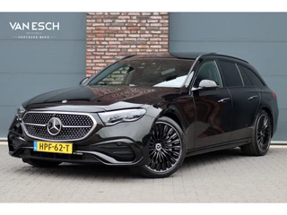 Mercedes-Benz E-Klasse Estate 300 de AMG Line Premium | MBUX Hyperscreen | Distronic+ | Burmester | Stoelventilatie | Panoramadak | 3D-Display | Leder | Trekhaak | Digital Light | HUD | Verwarmd Stuurwiel |