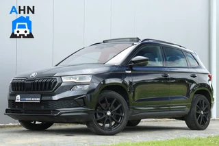 Skoda Karoq 1.5 TSI / 150 PK / DSG / Sportline / VOL OPTIES / Pano / Black Edition / Virtual Cockpit / Camera / Adaptieve Cruise Control / Trekhaak / 18"!
