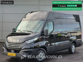Iveco Daily 35S21 3.0L Automaat 210PK L2H2 2025-Model 3,5t Trekvermogen ACC LED CarPlay Camera Parkeersensoren Velgen Euro6 L2 12m3 Airco