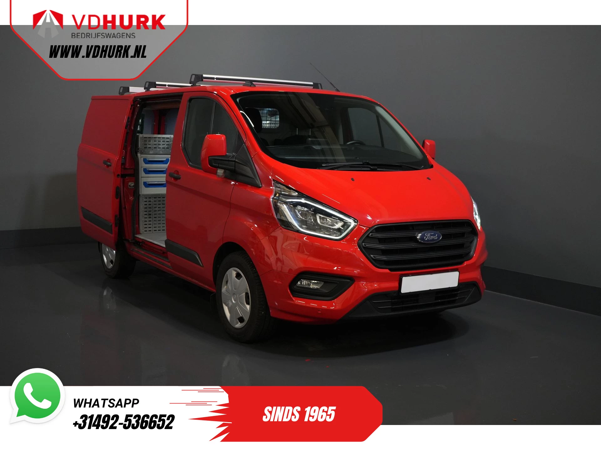 Hoofdafbeelding Ford Transit Custom