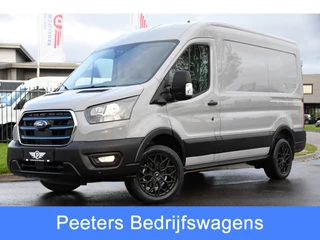 Ford E-Transit PB Edition 350 L2H2 68 kWh Adaptieve Cruise, 360 Camera, Carplay,  270PK, Multimedia, Sensoren, Stoelverwarming, UNIEK!