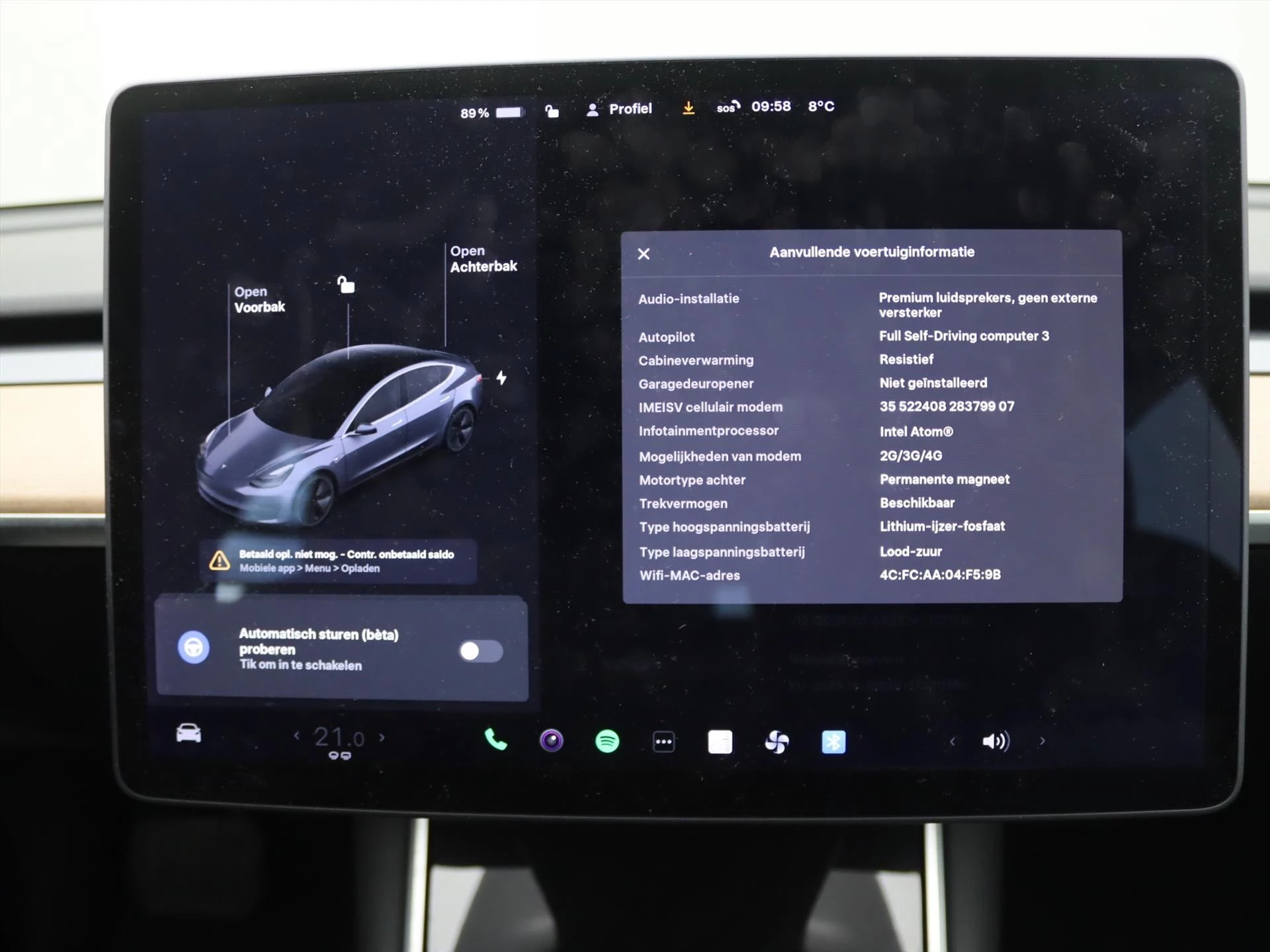 Hoofdafbeelding Tesla Model 3