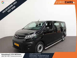 Hoofdafbeelding Opel Vivaro-e Opel Vivaro-e Combi L3H1 75 kWh Vivaro-e Combi 75-kWh L3H1 9-persoons PERSONENBUS Airco Navi PDCA Sidebars