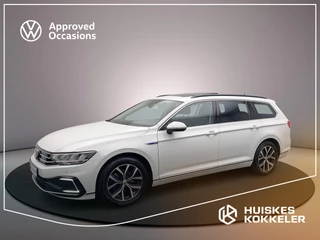 Hoofdafbeelding Volkswagen Passat Volkswagen Passat Variant GTE Business 1.4 TSI eHybrid 218pk DSG Automaat Panoramadak, Adaptive cruise control, Navigatie, Stoelverwarming, Parkeersensoren, LED koplampen