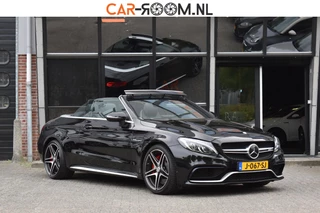Hoofdafbeelding Mercedes-Benz C-Klasse Mercedes-Benz C-klasse Cabrio AMG 63 S HUD Memory Koeling ACC Lane VOLL
