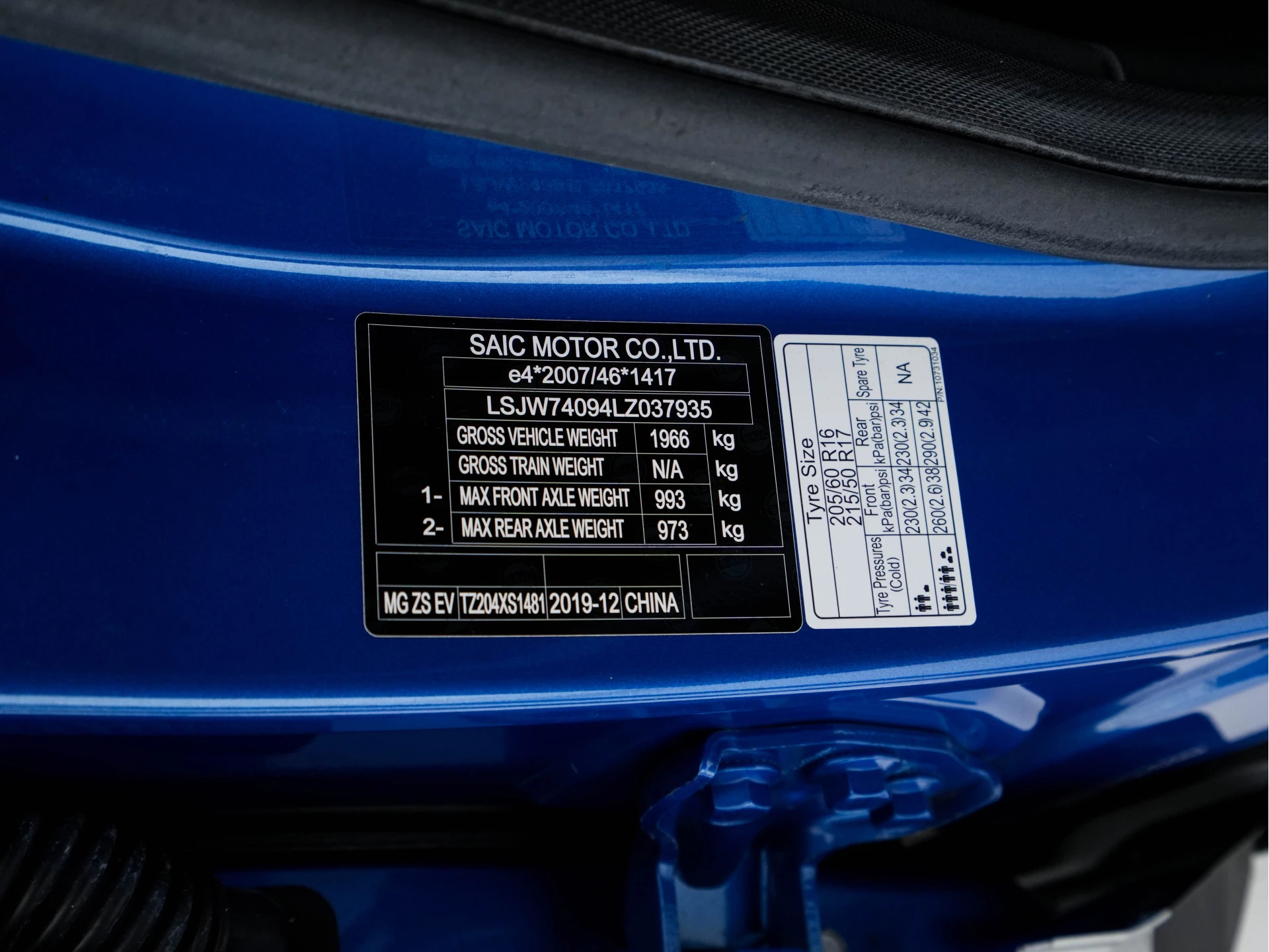 Hoofdafbeelding MG ZS EV