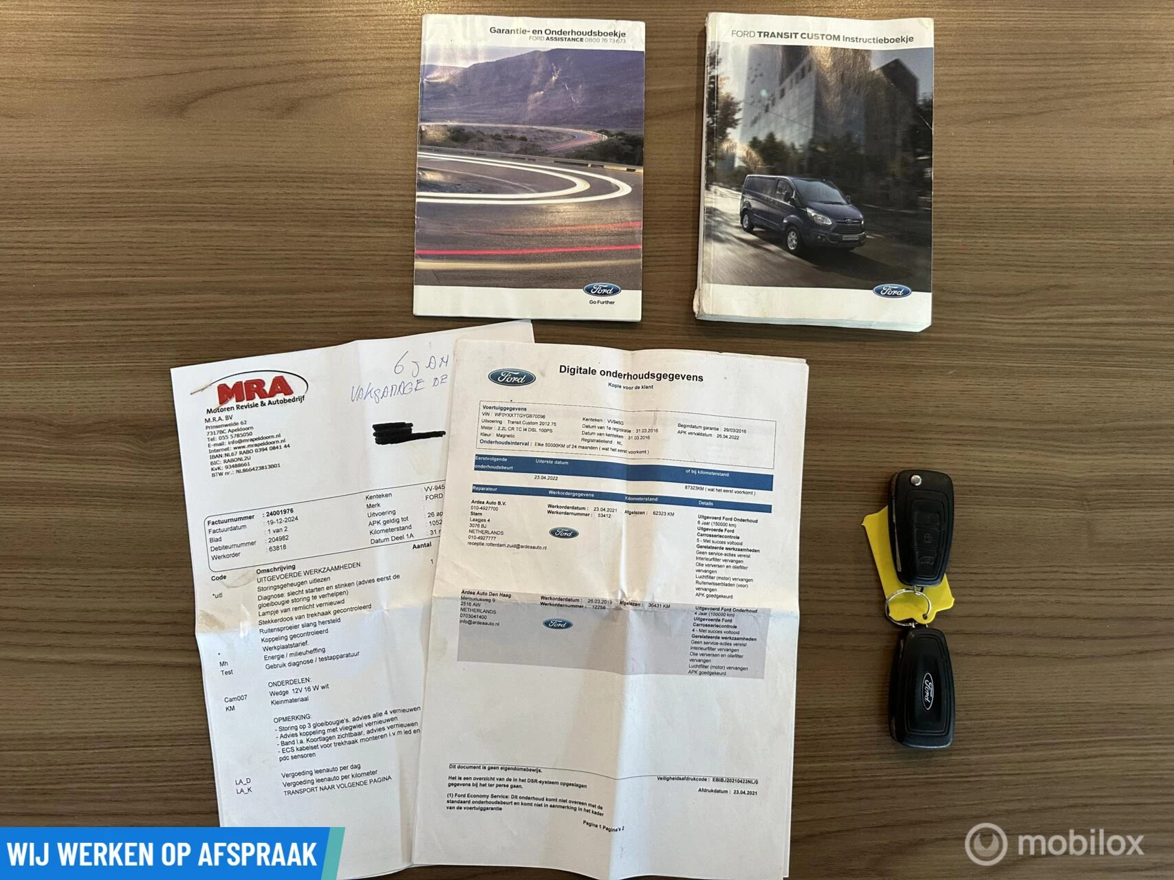 Hoofdafbeelding Ford Transit Custom